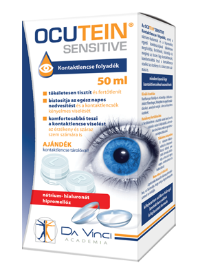 Ocutein Sensitive kontaktlencse folyadék, főkép